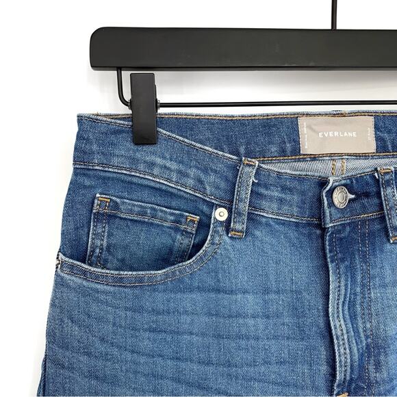EVERLANE High Rise Skinny Jean Blue Denim 27 - Picture 3 of 10
